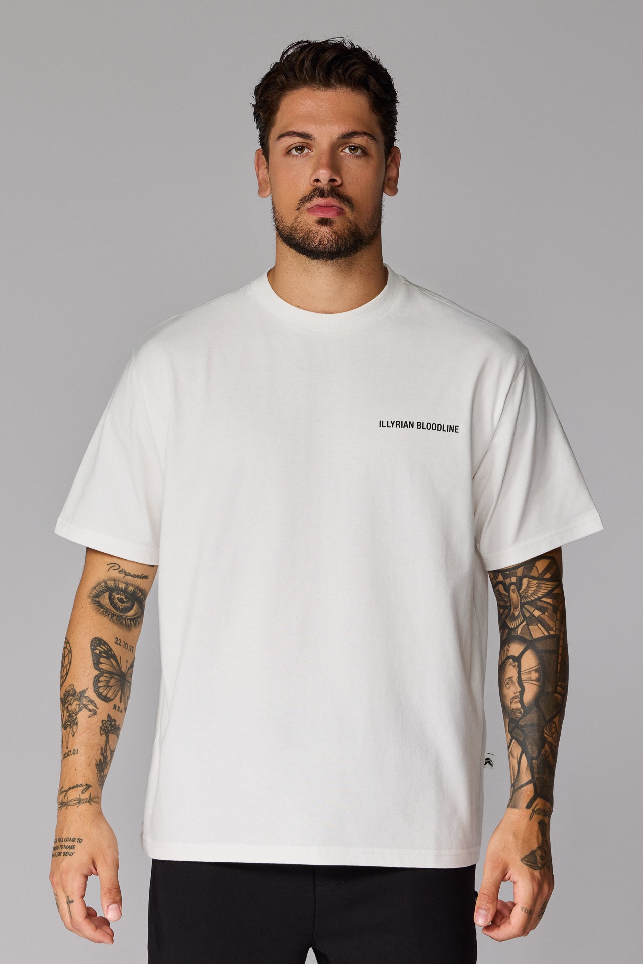 Illyrian S26 Road Sign T-shirt - White
