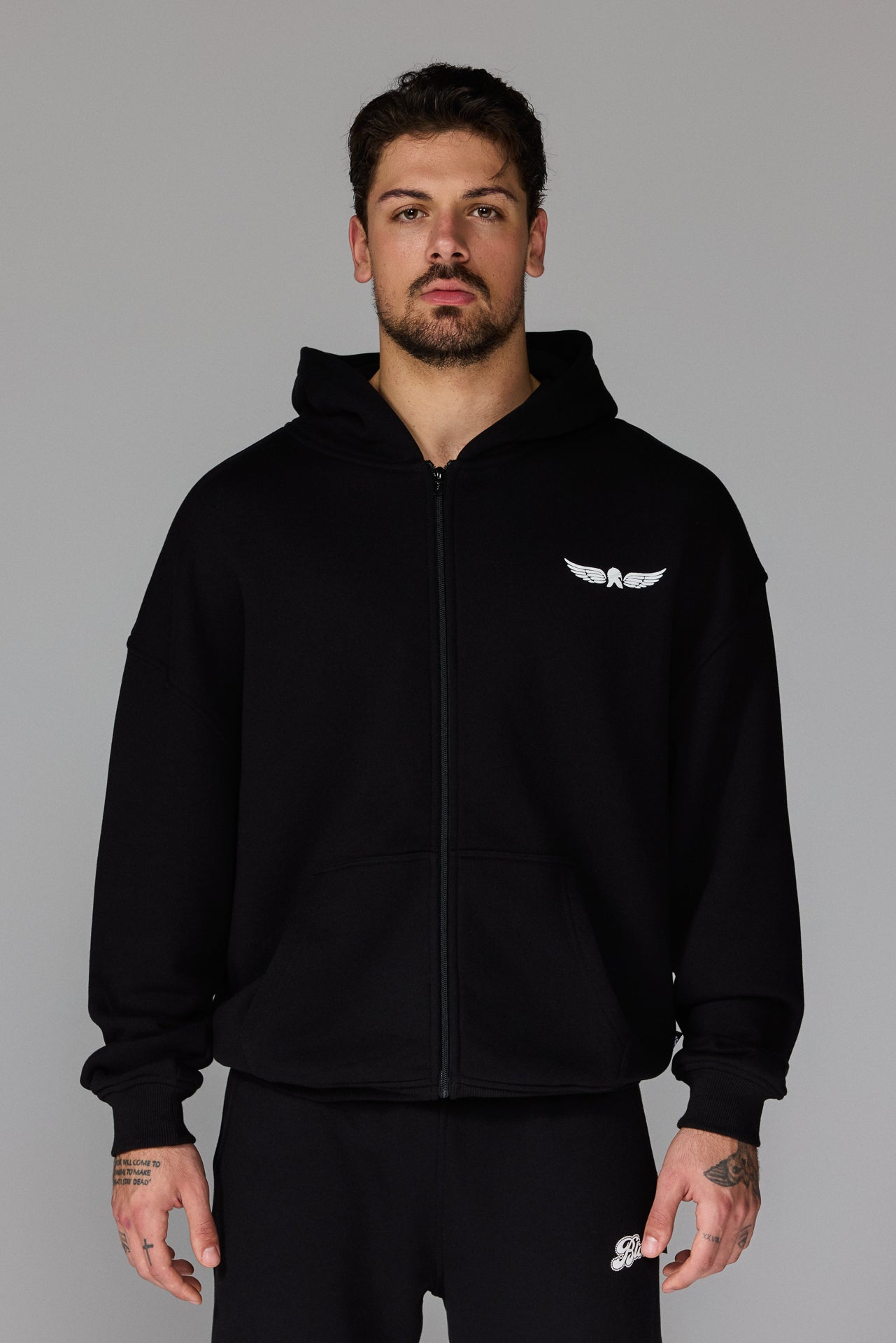 Real Bloodline Zipped Hoodie