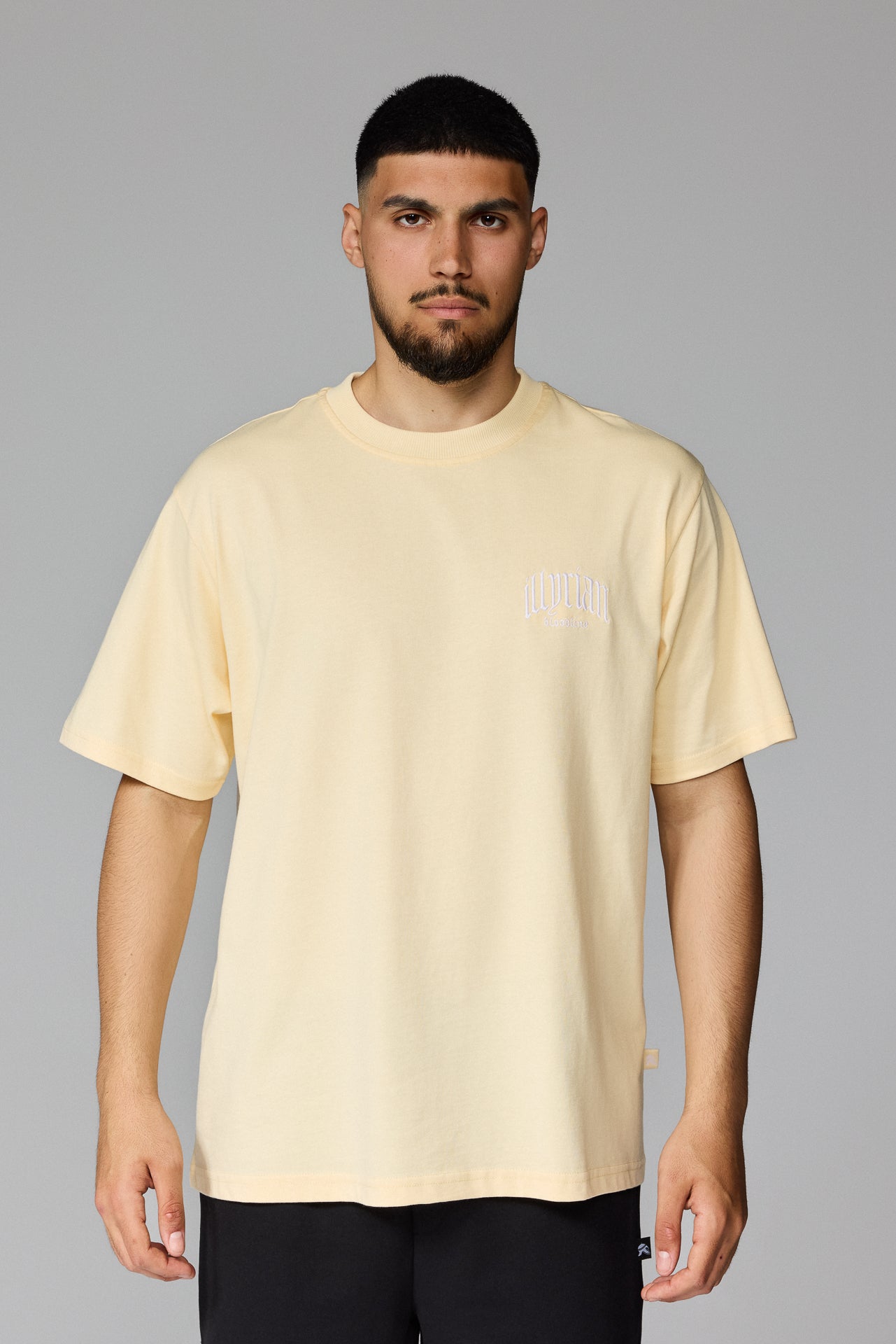 images Illyrian Chest Logo Tee - Yellow - Image 1